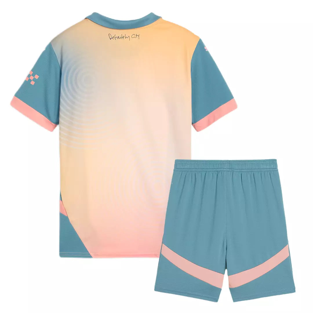 Camisa Manchester City 2024/25 Forth - Kit Torcedor Infantil