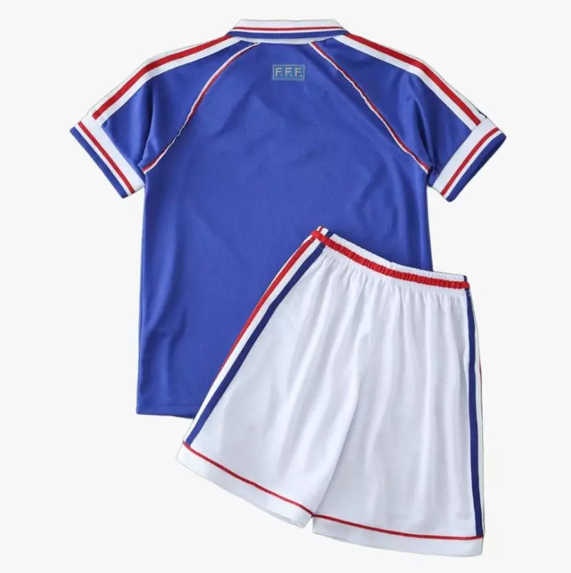 Camisa França 1998 Home - Kit Torcedor Infantil