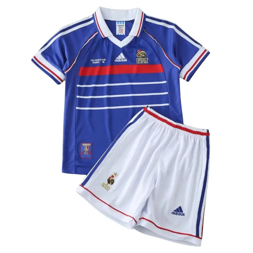 Camisa França 1998 Home - Kit Torcedor Infantil