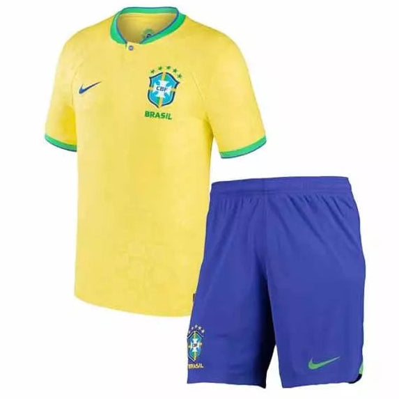 Camisa Seleção do Brasil 2022 Home - Infantil