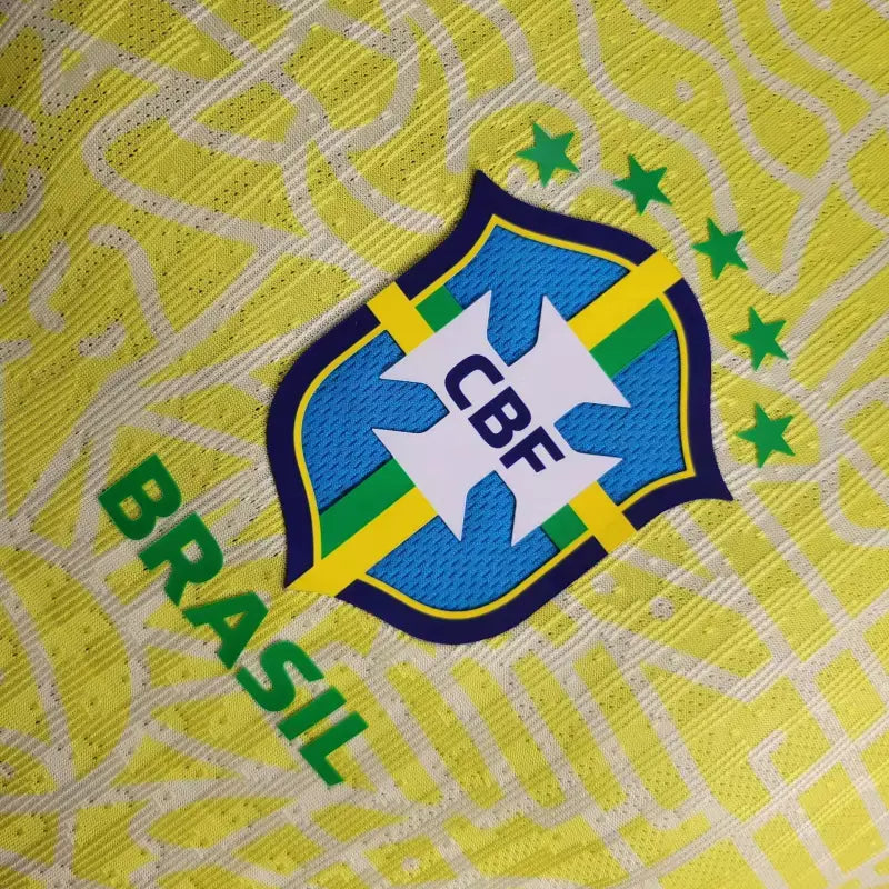 Camisa Brasil 2024/25 Home - Versão Jogador Masculina