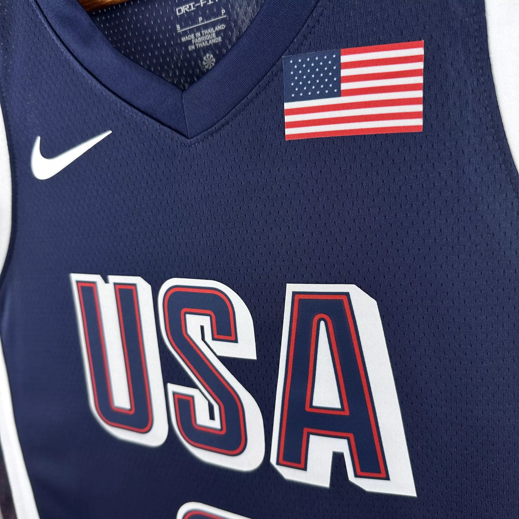 Regata Basquete Estados Unidos USA 2024 #4 Curry