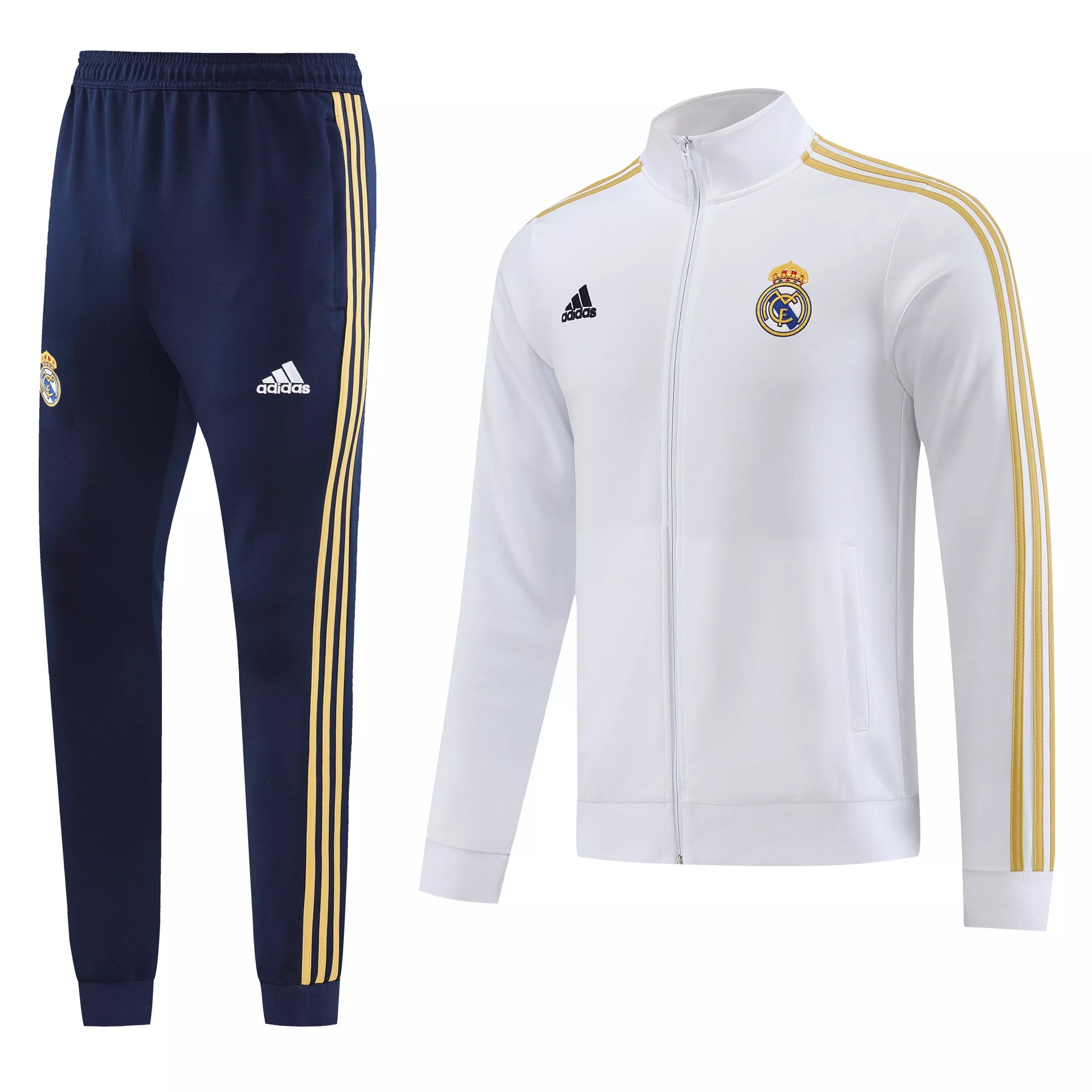 Conjunto Agasalho Real Madrid 23/24 Pré-Jogo Masculino