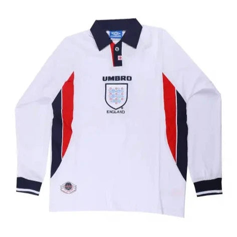 Camisa Inglaterra 1998 I Home - Masculina Manga Longa