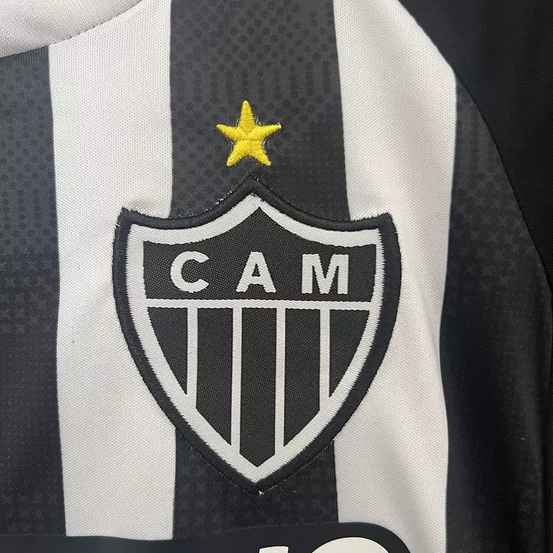 Camisa Atlético Mineiro 2024 Home - Kit Torcedor Infantil