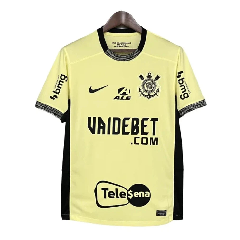 Camisa Corinthians 2023/24 III Patrocinadores - Torcedor Masculina