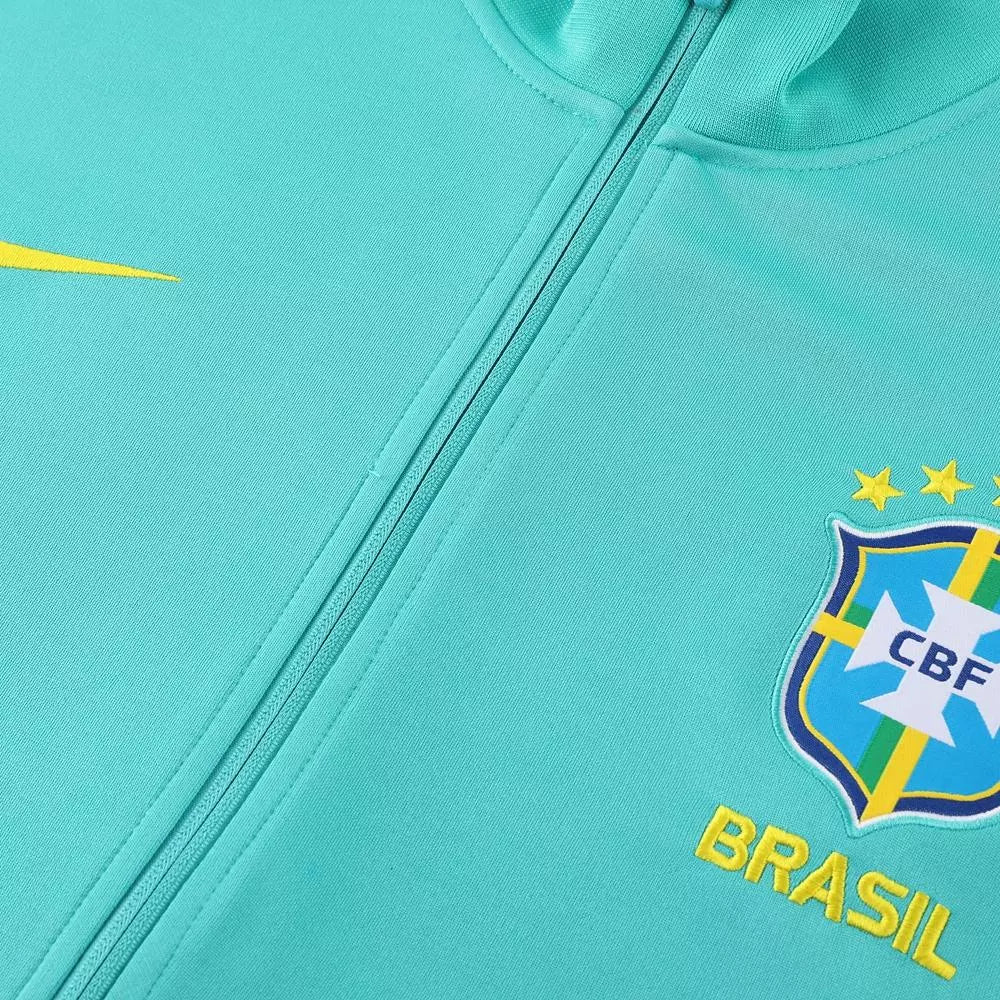 Conjunto Agasalho Brasil 2024/25 Pré-Jogo Masculino