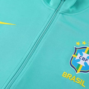 Conjunto Agasalho Brasil 2024/25 Pré-Jogo Masculino