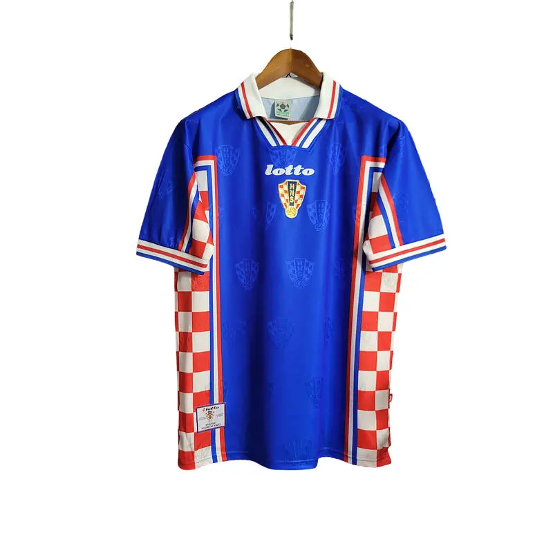 Camisa Croácia 1998 Away - Masculina