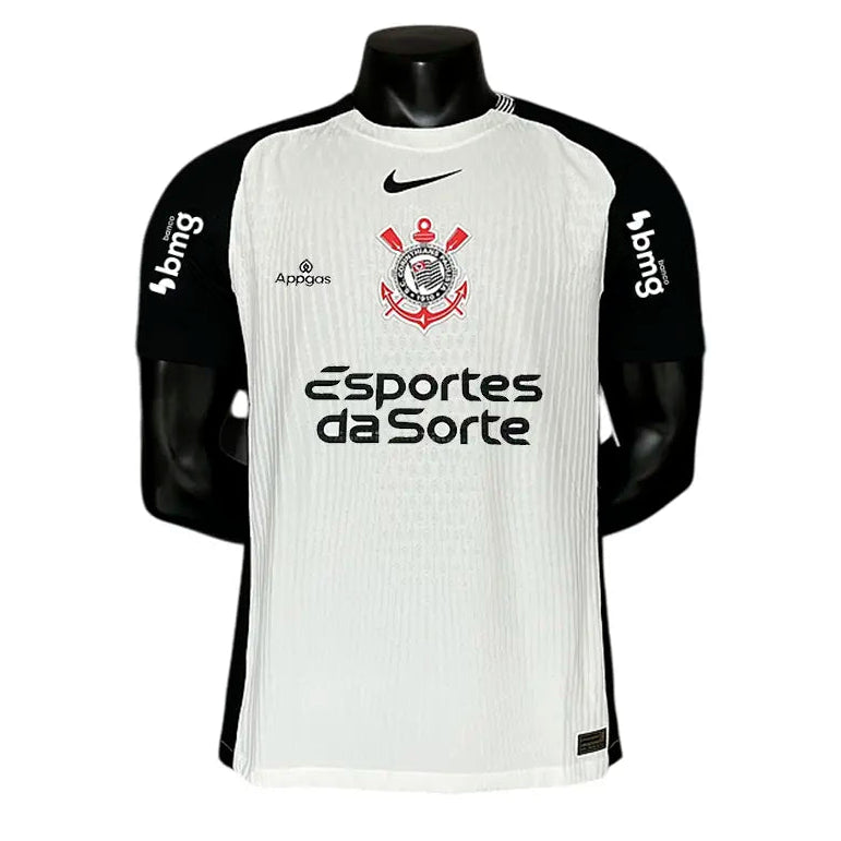 Camisa TIMÃO 2025/26 Home - Com Patrocínio - Versão Jogador - Tamanho XGG (2XL) - Masculina
