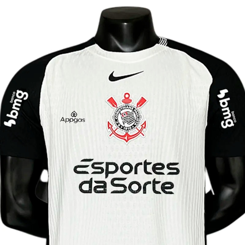 Camisa TIMÃO 2025/26 Home - Com Patrocínio - Versão Jogador - Masculina