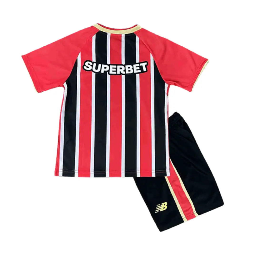 Camisa São Paulo 2025 Away - Kit Torcedor Infantil