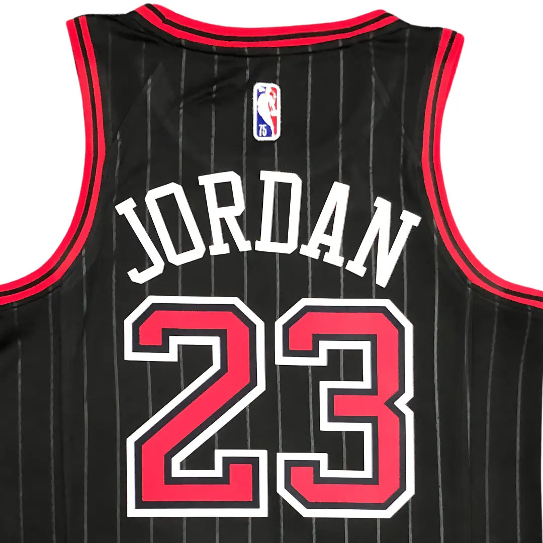 Regata NBA Chicago Bulls 75º Aniversário - Icon Edition Black 2022/23 Masculina