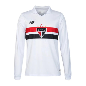 Camisa São Paulo 2024/25 Home - Manga Longa - Masculina