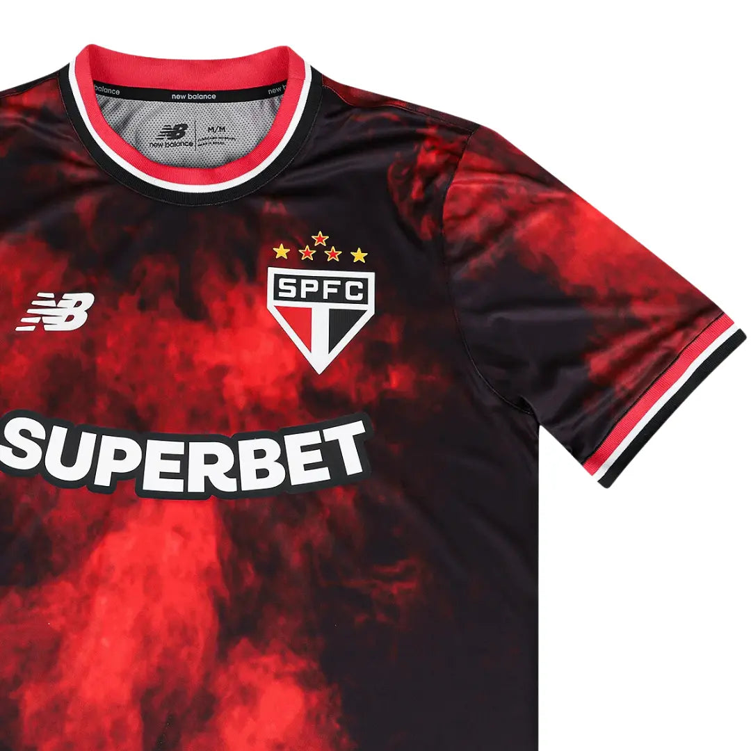 Camisa São Paulo 2024/25 Third - Com Patrocínio - Masculina