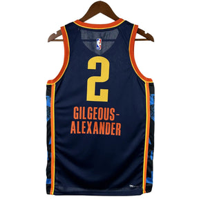 Camisa Regata NBA Oklahoma City Thunder #2 Shai Gilgeous-Alexander - Swingman - City Edition