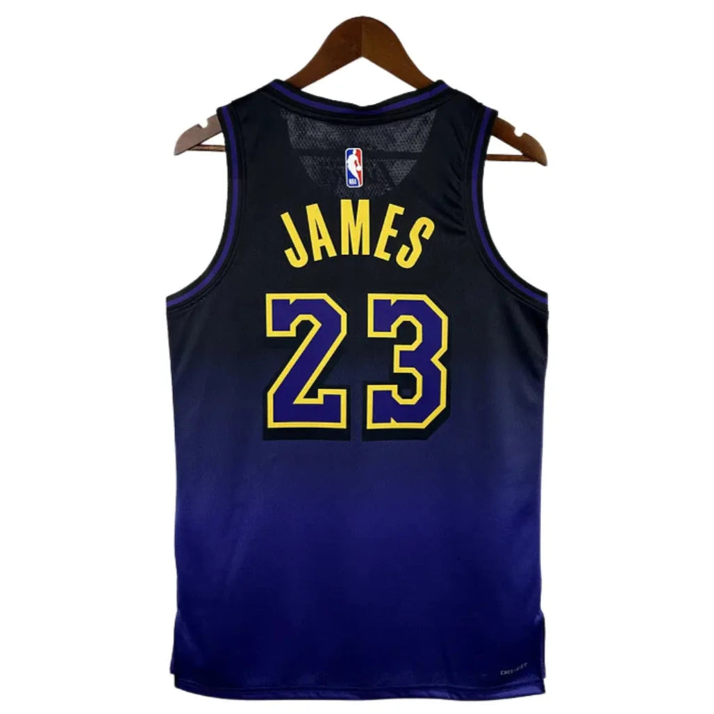 Camisa Regata NBA Los Angeles Lakers 2024/25 #23 JAMES Swingman - City Edition