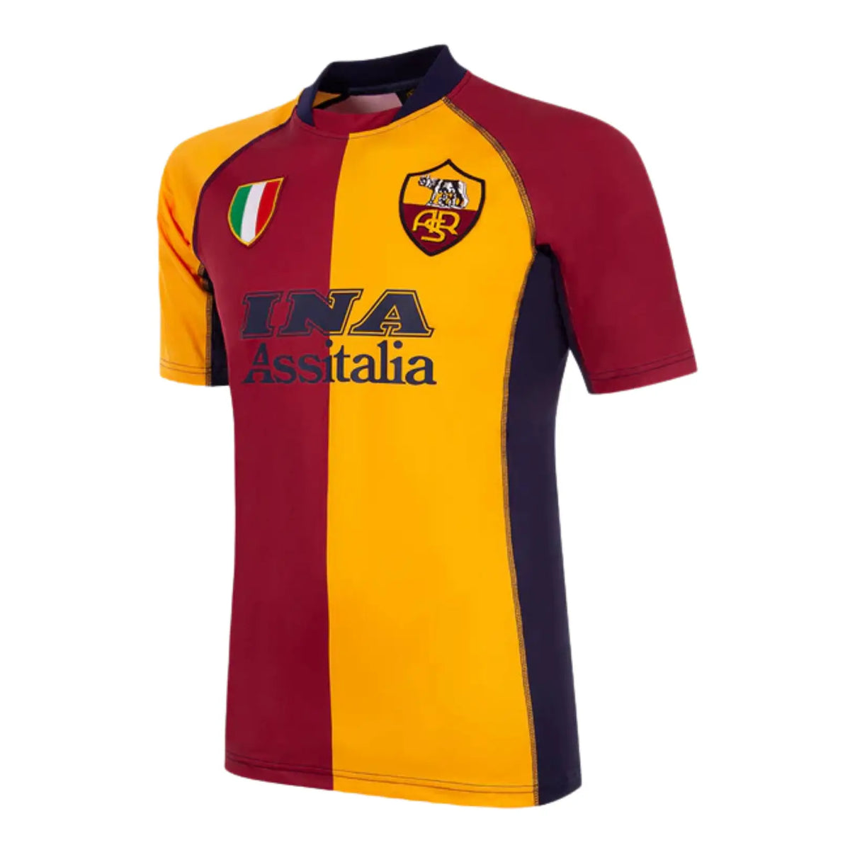 Camisa Roma 2001/02 Home - Masculina