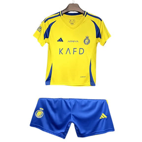 Camisa Al-Nassr 2024/25 I Home - Kit Torcedor Infantil