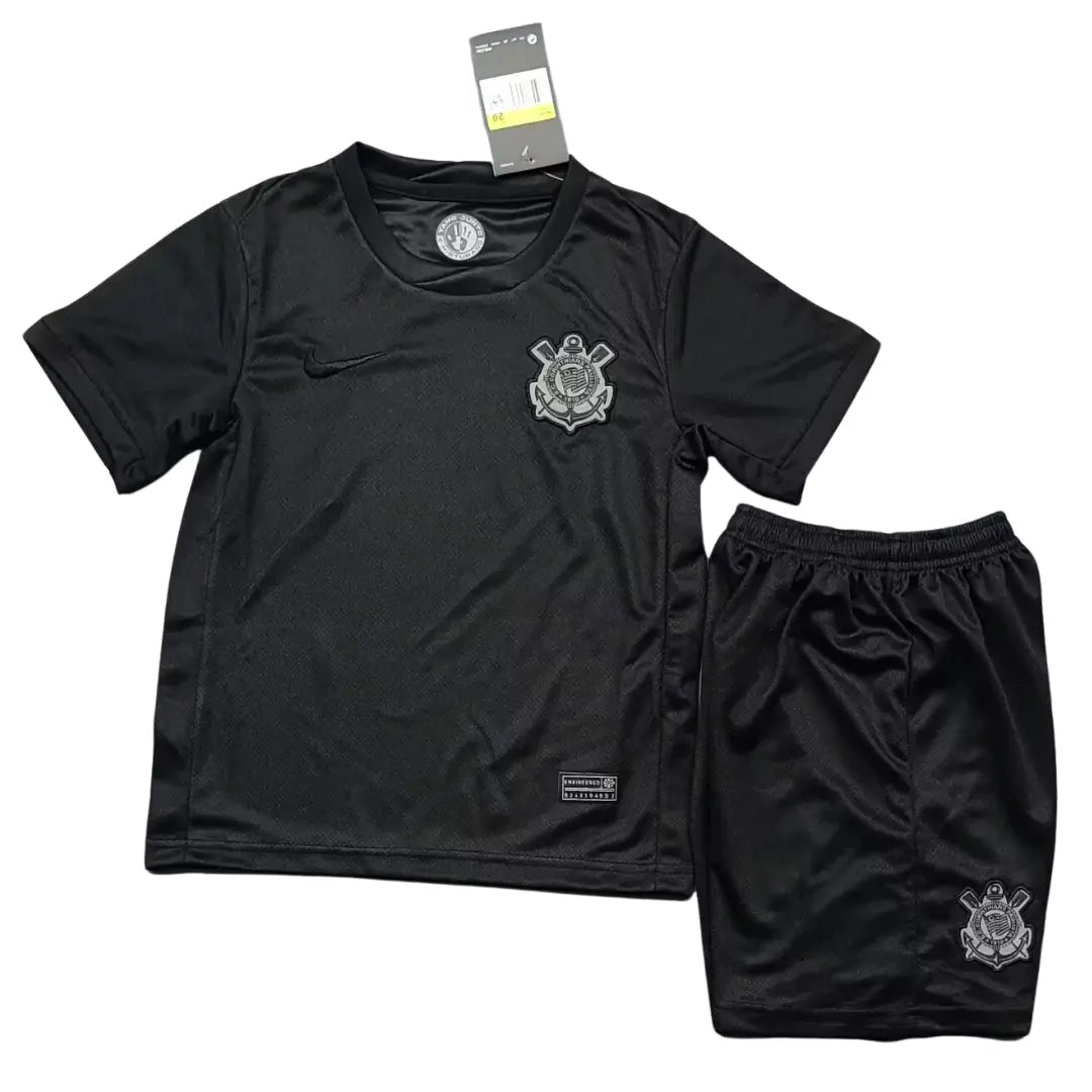 Camisa Corinthians 2024 Away - Kit Torcedor Infantil