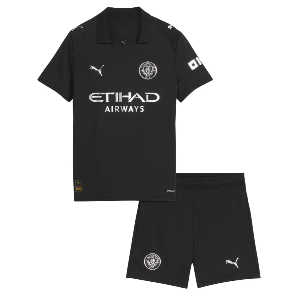 Camisa Manchester City 2025/26 Away - Kit Torcedor Infantil