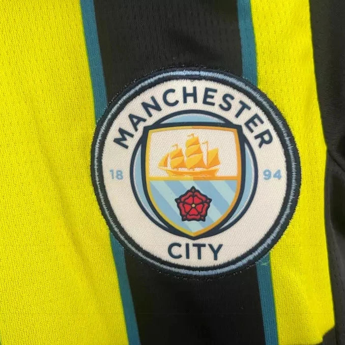 Camisa Manchester City 2024/25 Away - Kit Torcedor Infantil