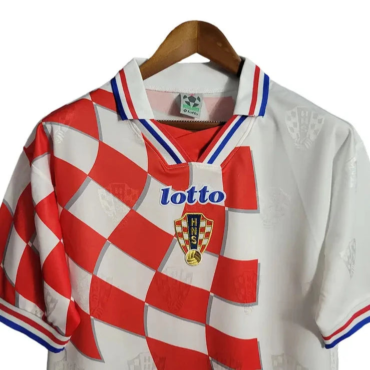 Camisa Croácia 1998 I Home - Masculina