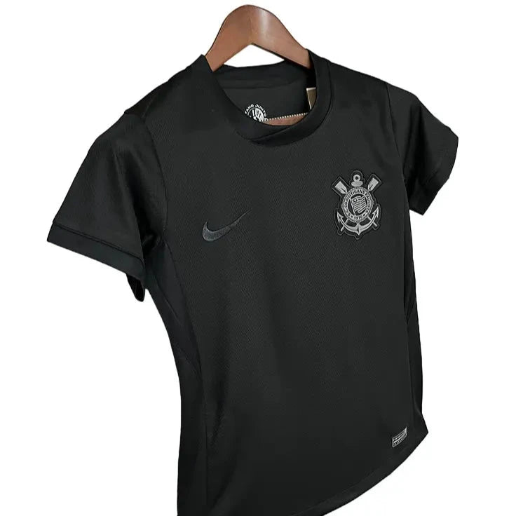 Camisa Corinthians Preta Feminina 2024