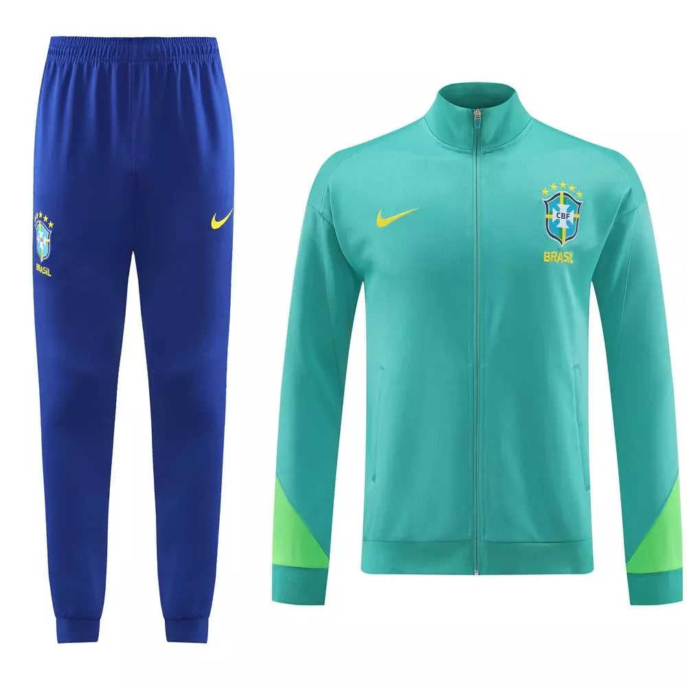 Conjunto Agasalho Brasil 2024/25 Pré-Jogo Masculino