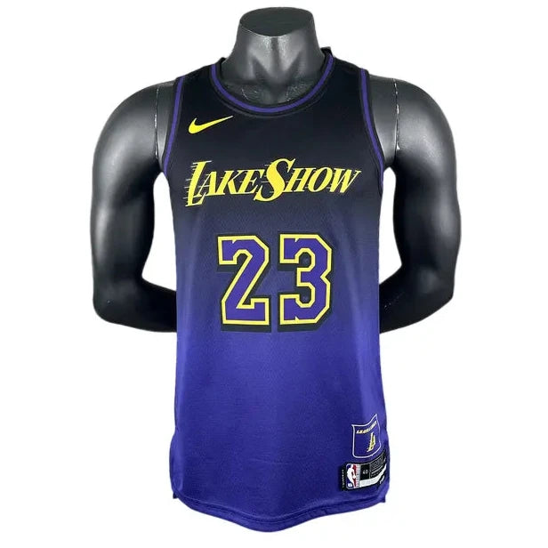 Camisa Regata NBA Los Angeles Lakers 2024/25 #23 JAMES Swingman - City Edition