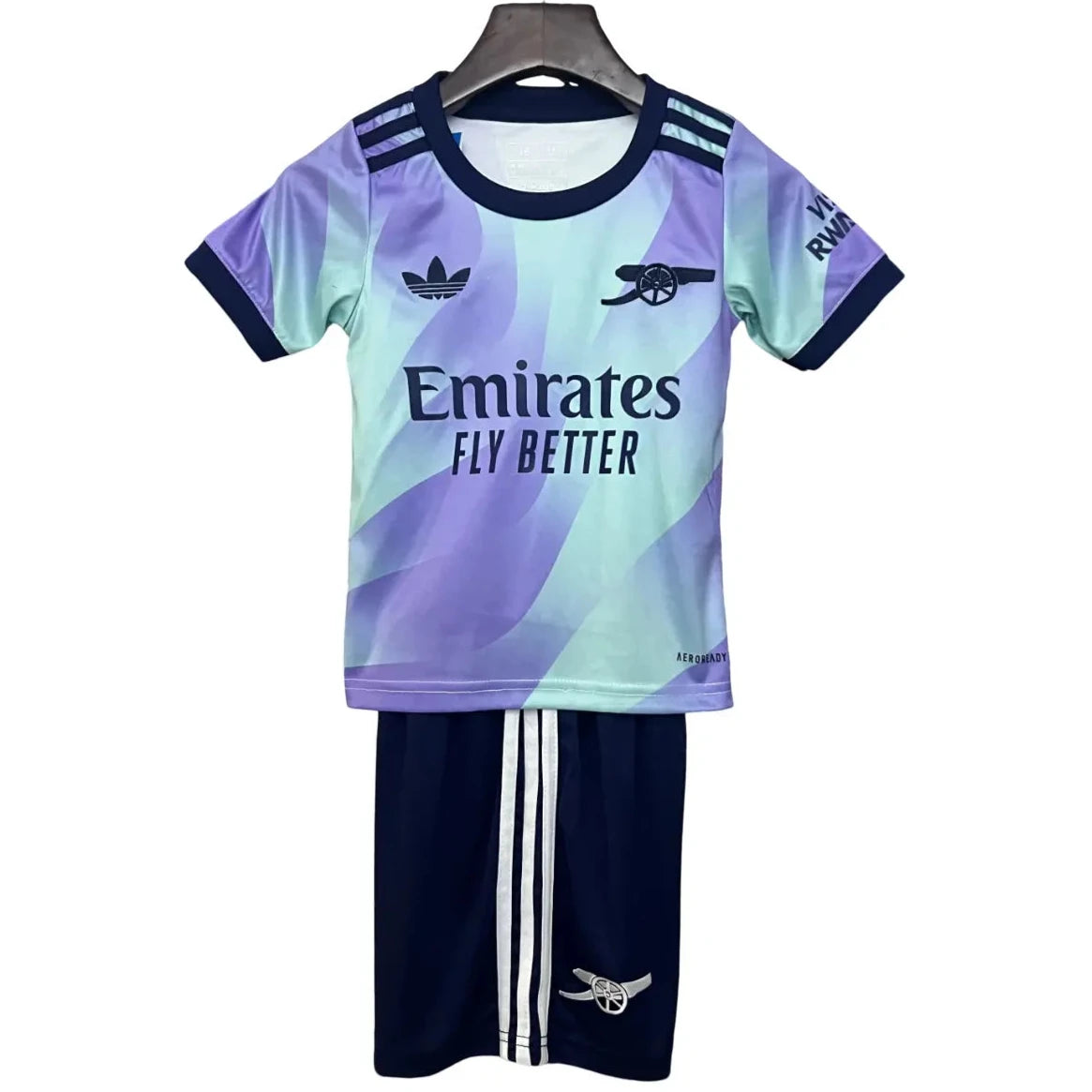 Camisa Arsenal 2024/25 Third - Kit Torcedor Infantil