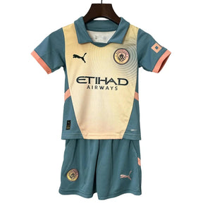 Camisa Manchester City 2024/25 Forth - Kit Torcedor Infantil