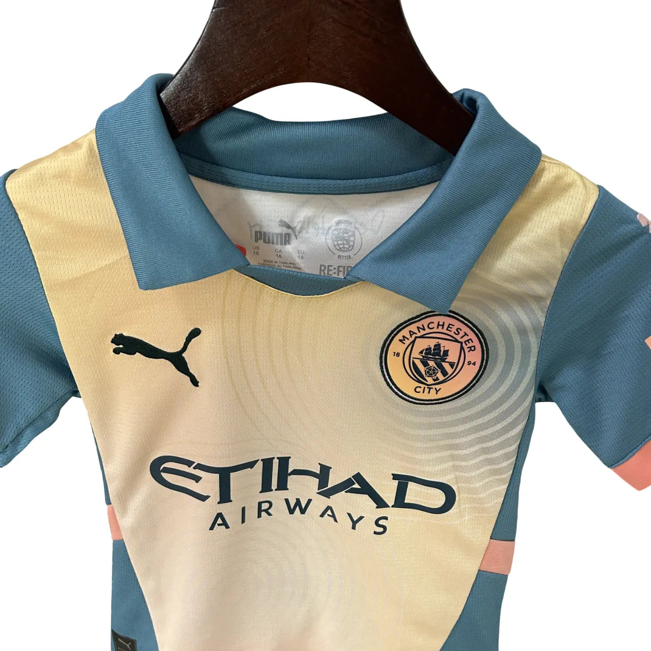 Camisa Manchester City 2024/25 Forth - Kit Torcedor Infantil