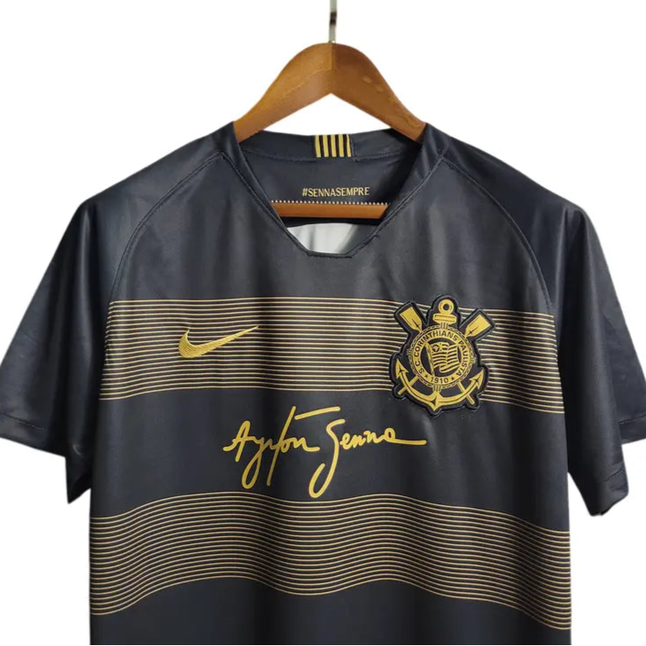 Camisa Corinthians 2018 Third - Senna Sempre  - Masculina