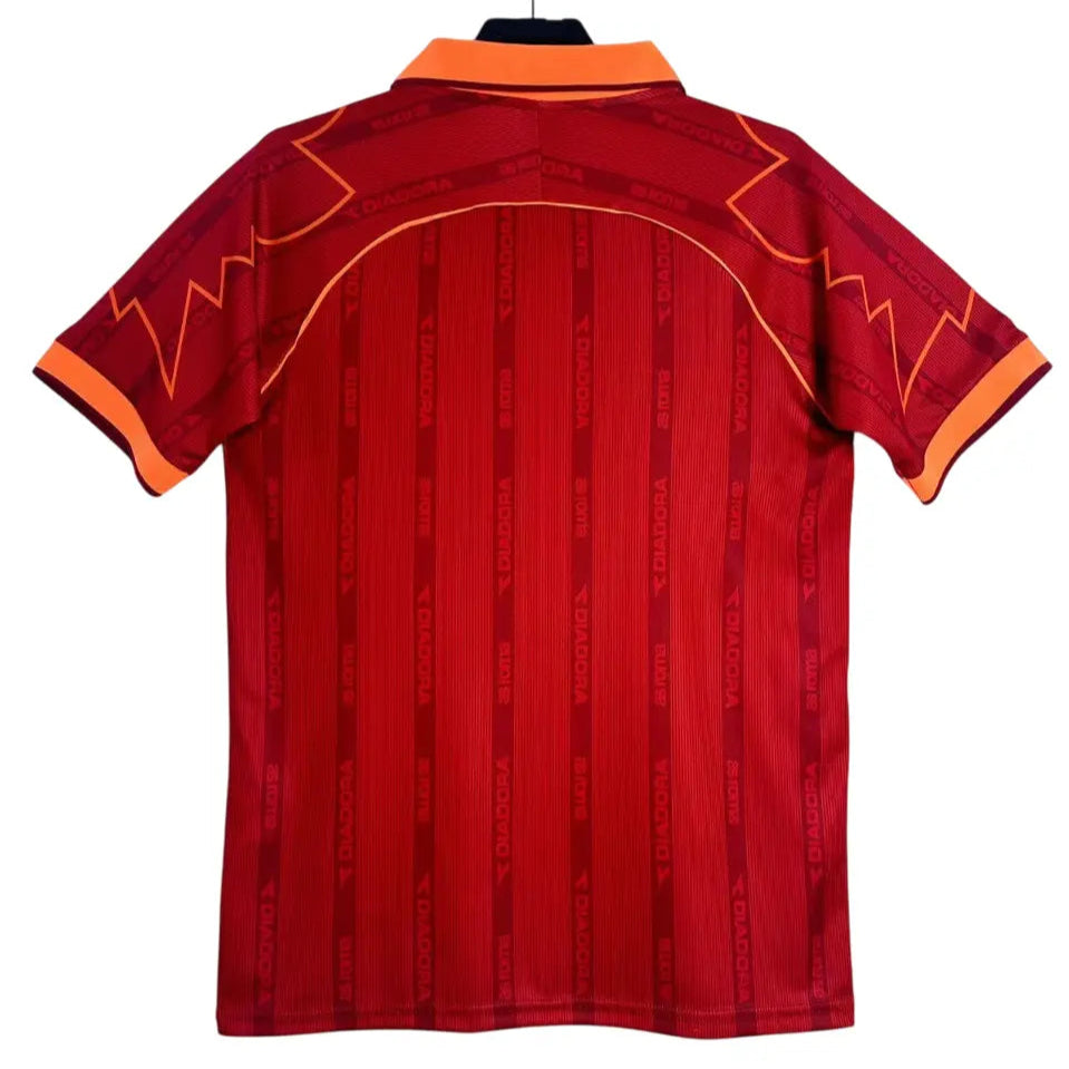 Camisa Roma 1999/00 Home - Masculina