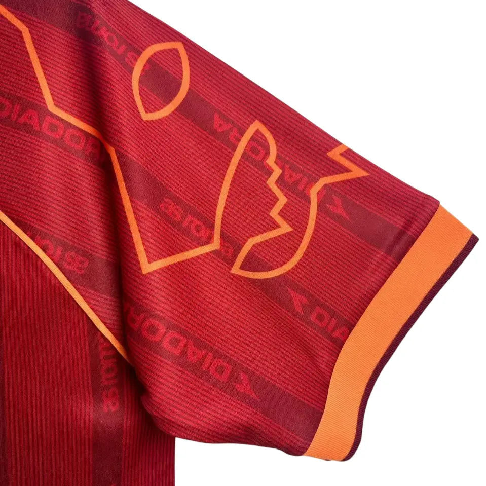 Camisa Roma 1999/00 Home - Masculina