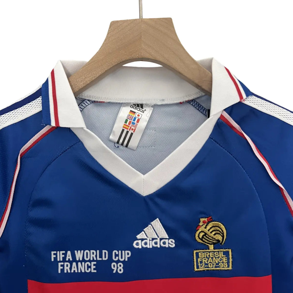 Camisa França 1998 Home - Kit Torcedor Infantil