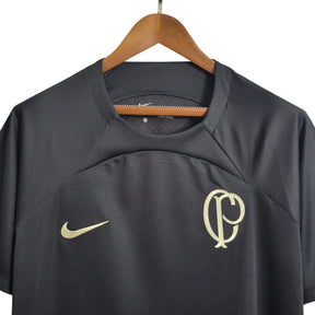 Camisa Corinthians 2022/23 Treino Black - Masculina