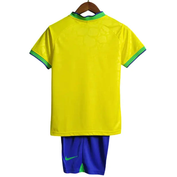 Camisa Seleção do Brasil 2022 Home - Infantil