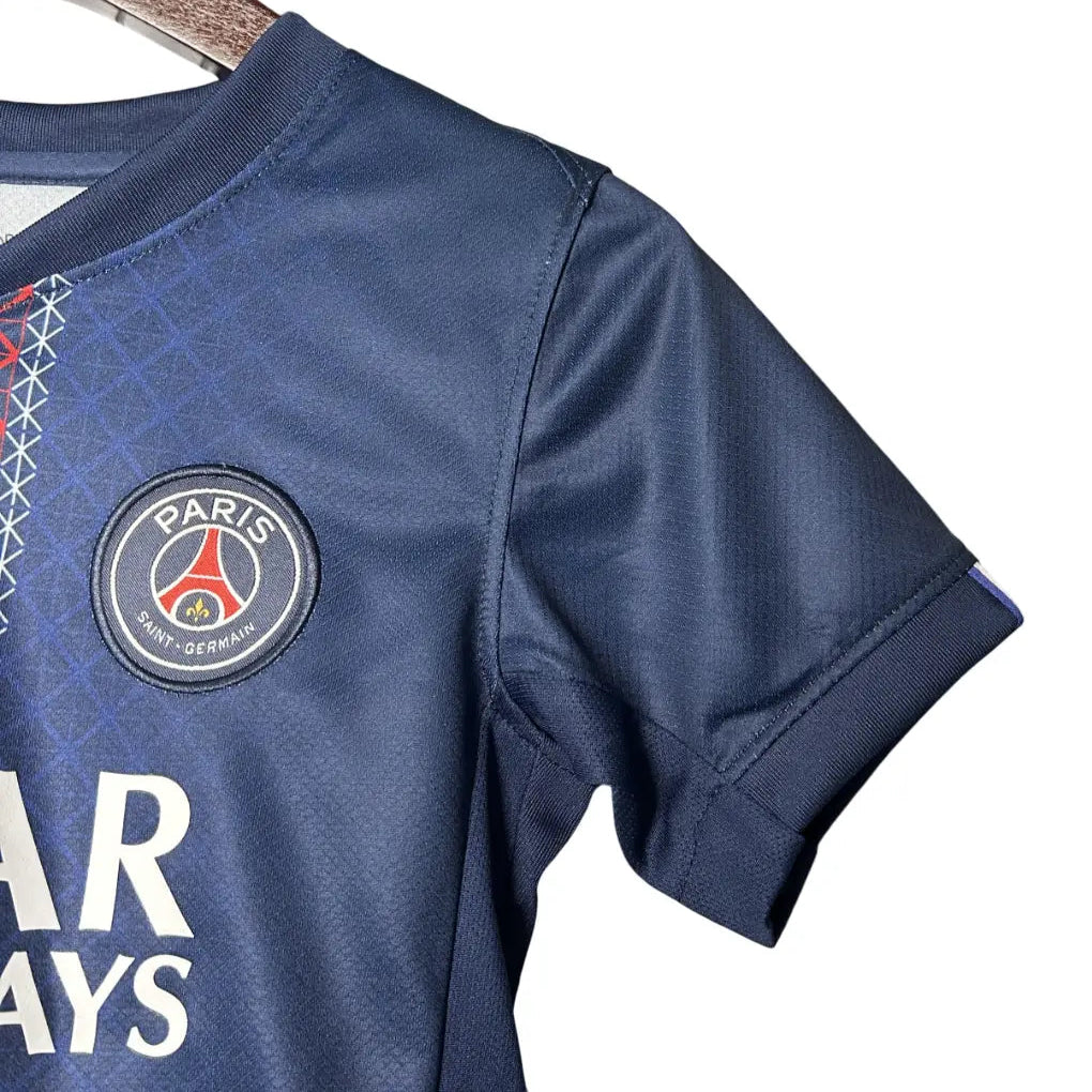 Camisa PSG Paris Saint Germain 2025/26 Home - Kit Torcedor Infantil