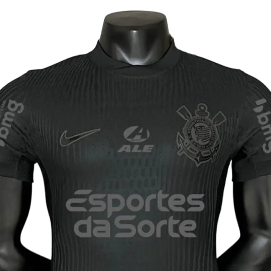 Camisa Timão 2024 Away - Com Patrocínio - Versão Jogador - #10 MEMPHIS - Tamanho G (L)