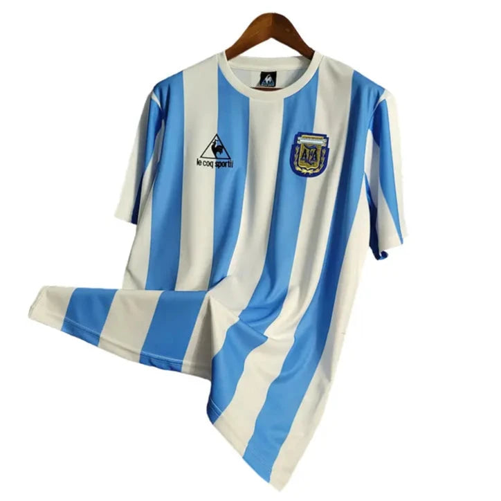 Camisa Argentina 1986 Home I - Torcedor Masculina