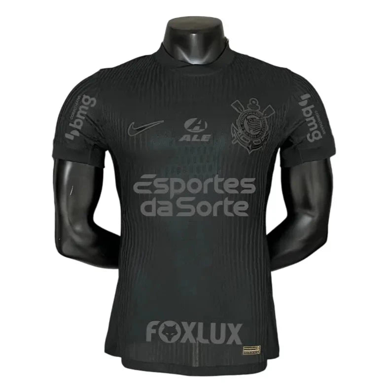 Camisa Corinthians 2024 Away - Com Patrocínio - Versão Jogador Masculina