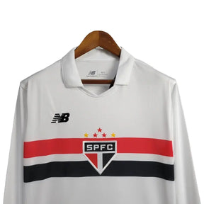 Camisa São Paulo 2024/25 Home - Manga Longa - Masculina