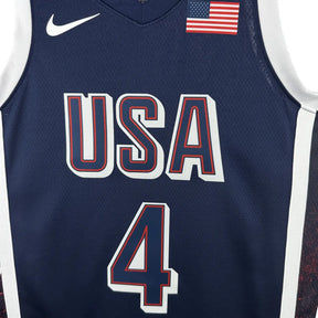 Regata Basquete Estados Unidos USA 2024 #4 Curry