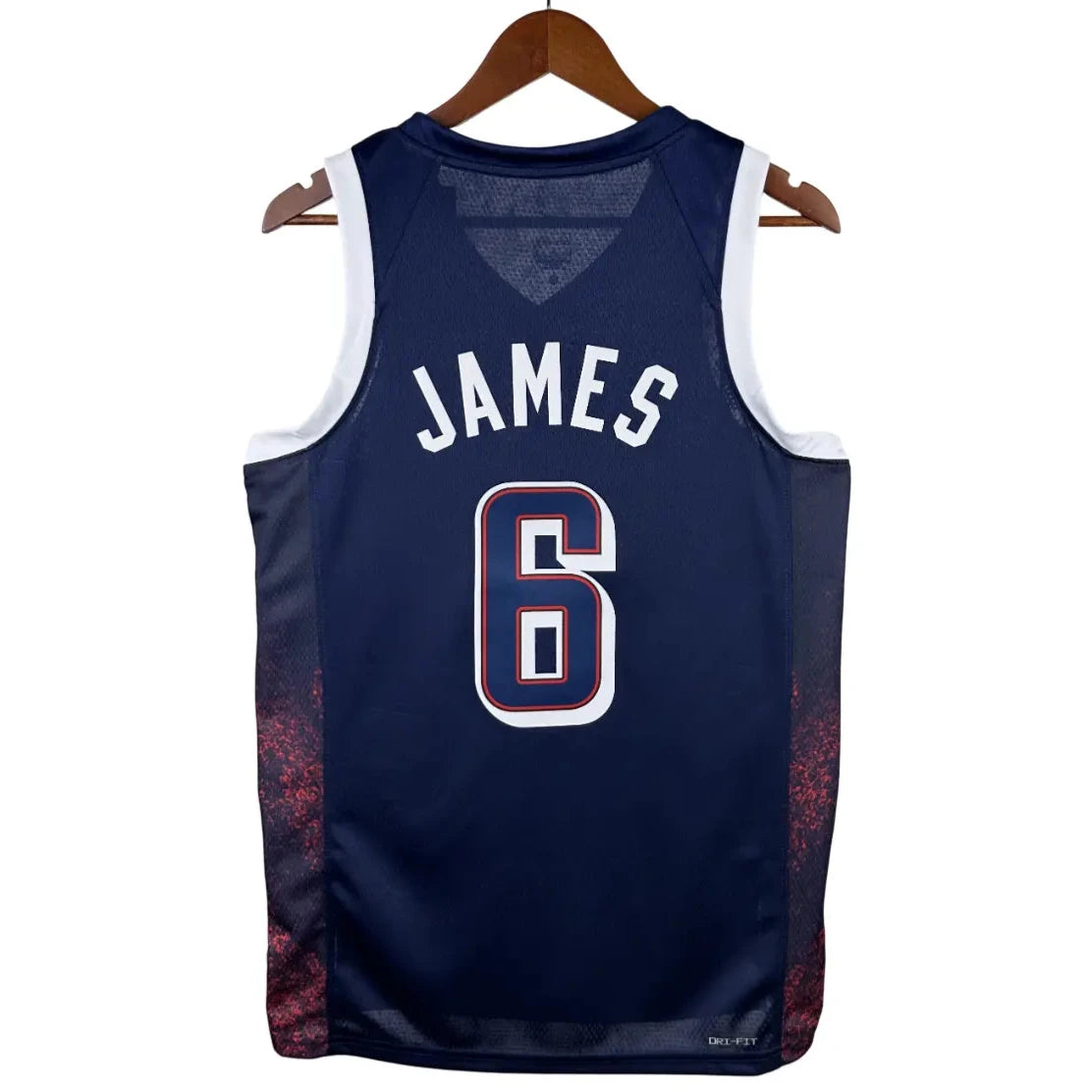 Regata Basquete Estados Unidos USA 2024 #6 Lebron James