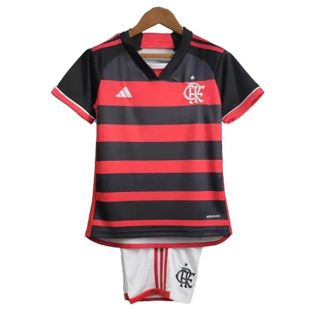 Camisa Flamengo 2024 Home - Kit Torcedor Infantil