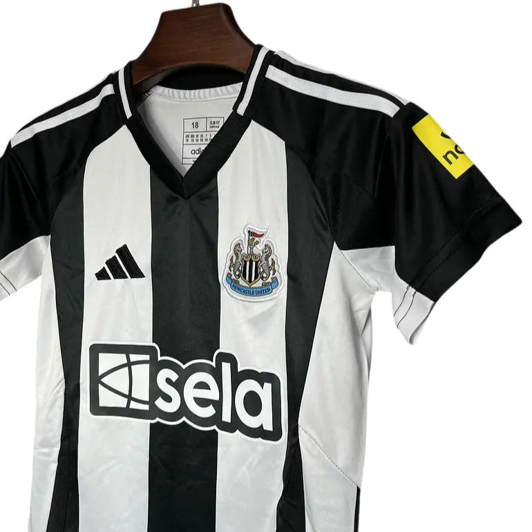 Camisa Newcastle 2024/25 Home - Kit Torcedor Infantil