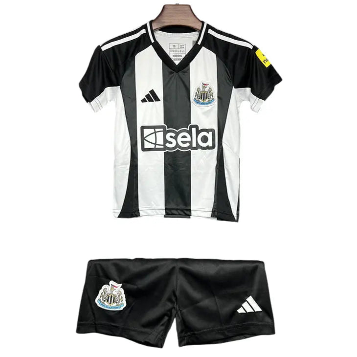 Camisa Newcastle 2024/25 Home - Kit Torcedor Infantil