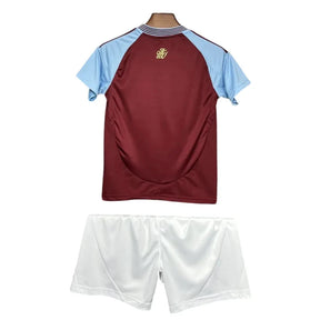 Camisa Aston Villa 2024/25 Home - Kit Torcedor Infantil